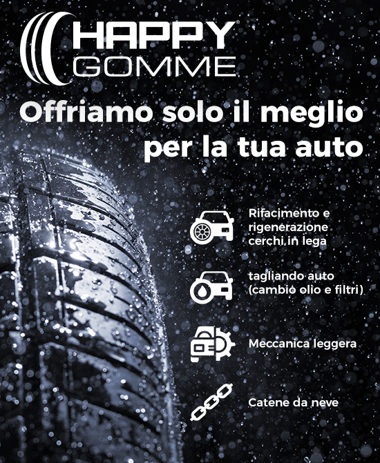 Happygomme - dove cambiare pneumatici