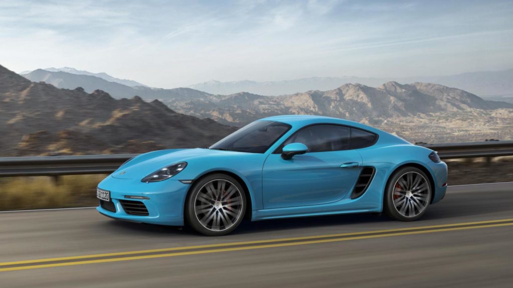 Porsche Cayman 718 - Laterale