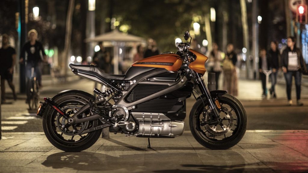 Harley Davidson LiveWire - Laterale