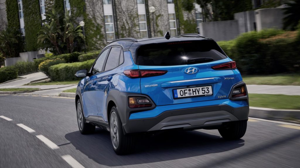 Hyundai Kona Hybrid - Posteriore