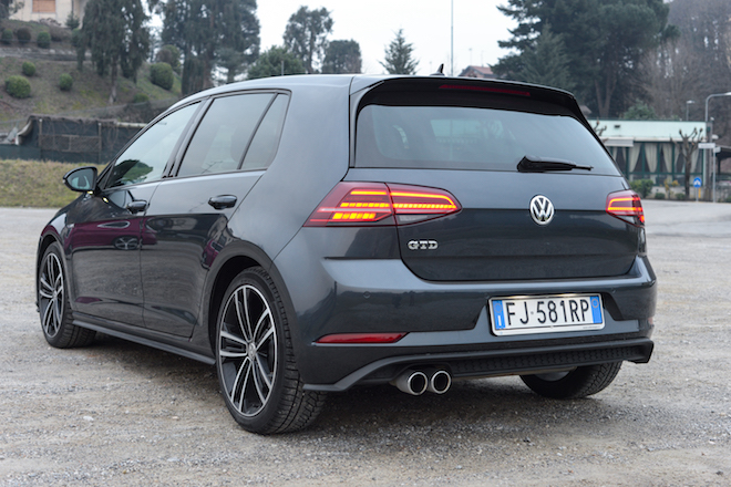 Volkswagen Golf GTD - Posteriore