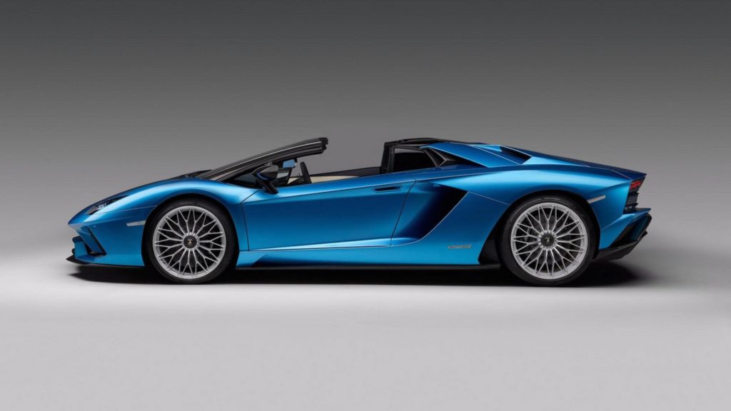 Lamborghini Aventador S Roadster - Laterale