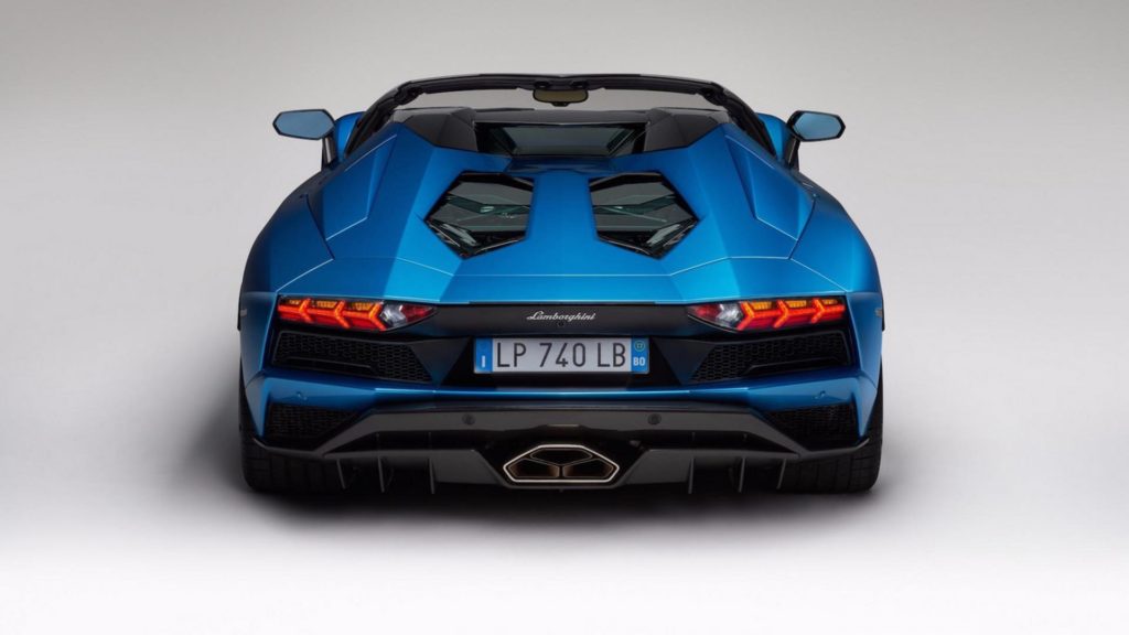 Lamborghini Aventador S Roadster - Posteriore